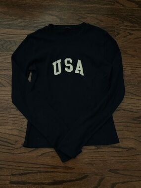 Brandy Melville USA navy blue long sleeve